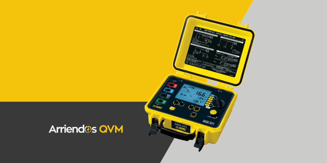 AEMC 6471: Telurómetro Multifuncional de Precisión para Medición de Sistemas de Tierra