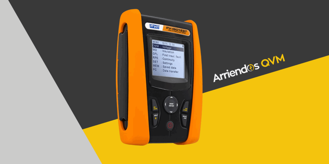HT Instruments PV-ISOTEST 1500V CC: Probador de Aislación Revolucionario para Sistemas Fotovoltaicos