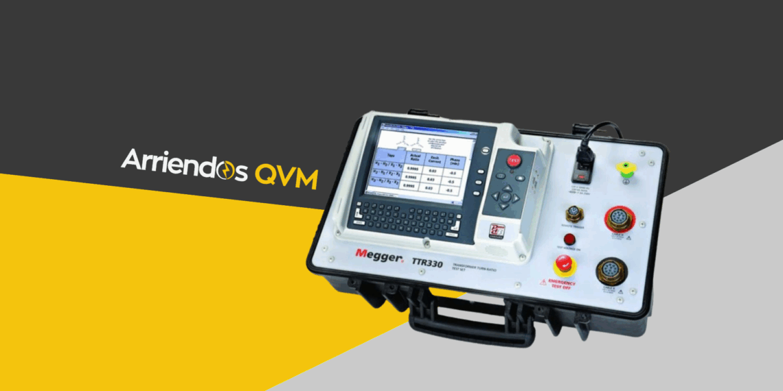 Megger TTR-330 Trifásico: El Medidor de Relación de Transformación más Avanzado para Diagnóstico Integral