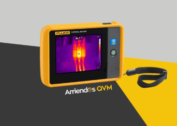 Fluke PTi120, cámara termográfica de bolsillo con tecnología IR-Fusion™