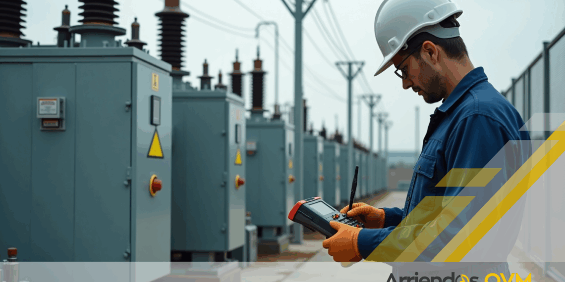 Diagrama explicativo de la prueba TTR aplicada a transformadores eléctricos, con indicadores de anomalías y flujo de diagnóstico según normas IEEE.